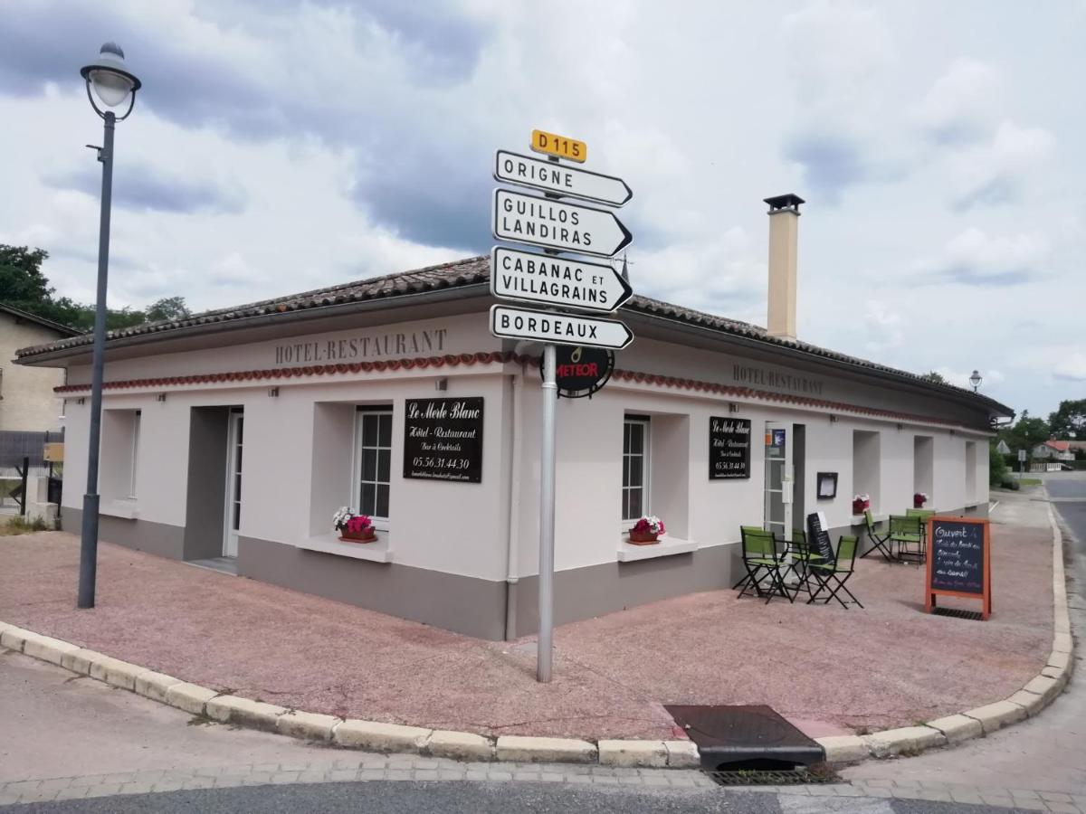 Hotel Le Merle Blanc Louchats Exterior foto
