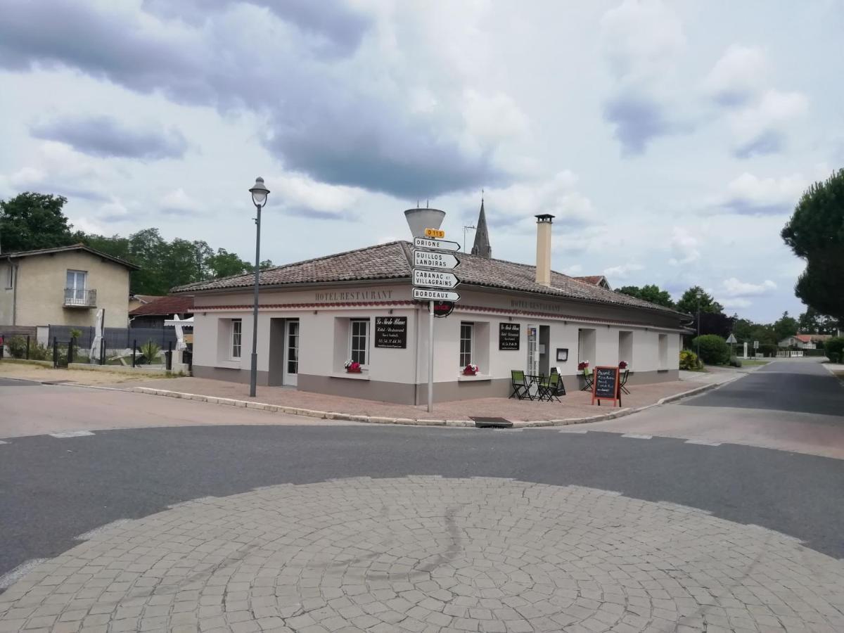 Hotel Le Merle Blanc Louchats Exterior foto